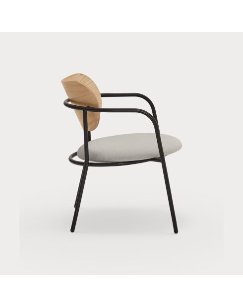 Fauteuil Eclipse chêne - 61x53x36/69cm