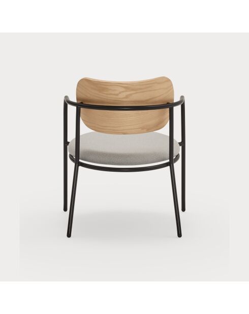 Fauteuil Eclipse chêne - 61x53x36/69cm