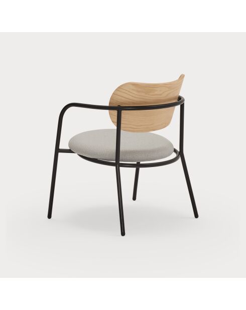 Fauteuil Eclipse chêne - 61x53x36/69cm