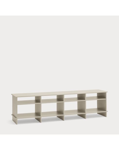 Inari sandfarbener TV-Ständer - 180x40x50cm