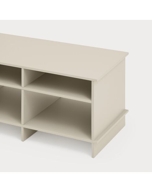 Inari sandfarbener TV-Ständer - 180x40x50cm