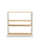 Librería con 4 estantes color crema - 125,5x42,5x128cm