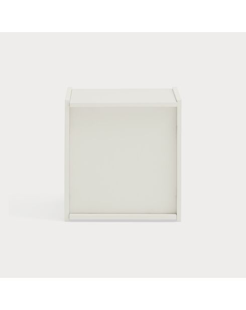 Table de chevet Wally crème - 40x40x42cm