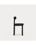 2 chaises Nara noires - 46x45.7x78cm