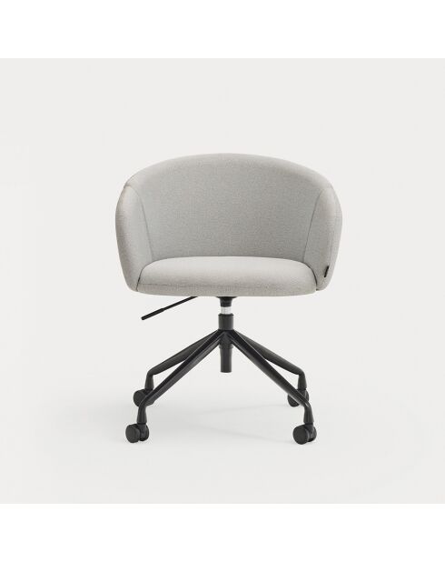 Chaise avec accoudoirs Add gris clair - 56x58x52/81cm