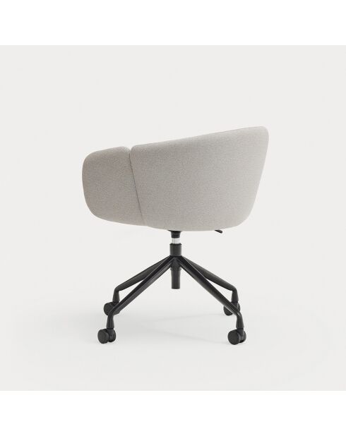 Chaise avec accoudoirs Add gris clair - 56x58x52/81cm