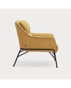 Fauteuil Sadira moutarde - 88x84x87cm