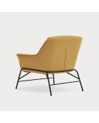 Fauteuil Sadira moutarde - 88x84x87cm