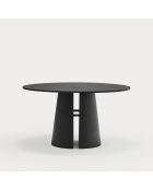 Table ronde Cep noire - 137x137x75cm