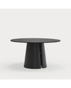 Table ronde Cep noire - 137x137x75cm