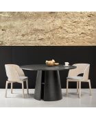 Table ronde Cep noire - 137x137x75cm