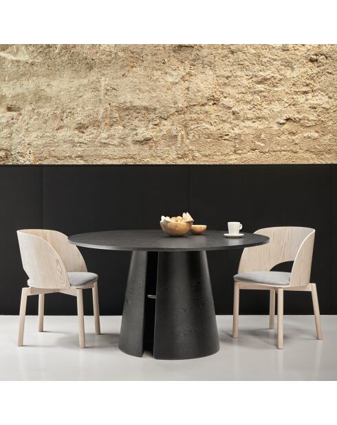 Table ronde Cep noire - 137x137x75cm