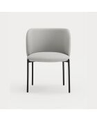 2 sedie Mogi 60105 grigio chiaro - 59x56x49/81cm