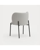 2 sedie Mogi 60105 grigio chiaro - 59x56x49/81cm