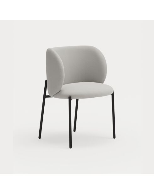 2 Mogi Stühle 60105 hellgrau - 59x56x49/81cm