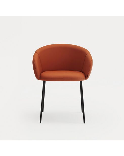 2 Stühle mit Armlehnen Add 107-0035 Terrakotta - 56x58x48/81cm