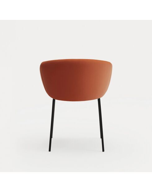 2 Stühle mit Armlehnen Add 107-0035 Terrakotta - 56x58x48/81cm