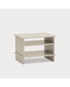 Inari Nachttisch 2 Regale Sand - 54x40x40cm