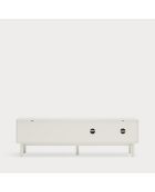 Porta TV Corvo 2 ante, 2 cassetti e 1 nicchia color crema - 180x40x56cm