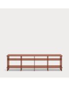 Inari ziegelroter TV-Ständer - 180x40x50cm