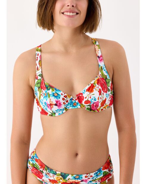 Donatella witte bikinitop met beugel