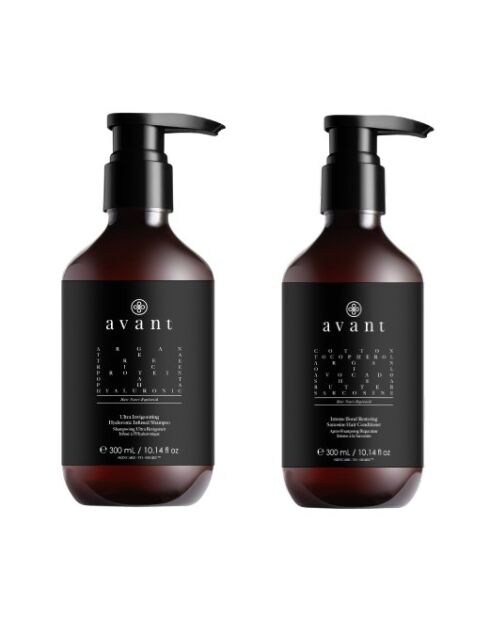 Revitalisierende Haarpflege Duo + Avant Signature Bag - 3 Stück
