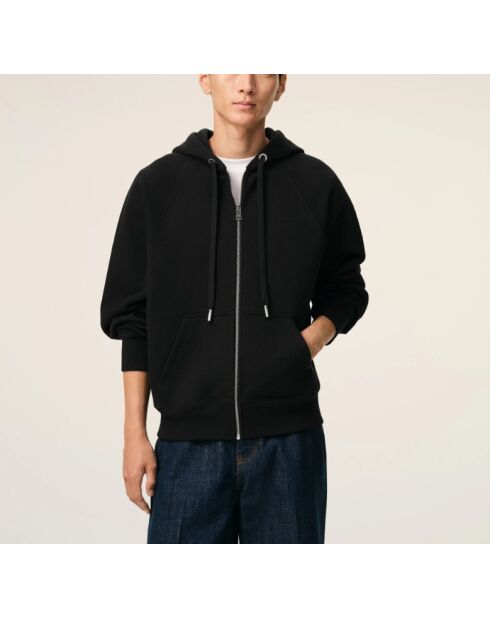 Ami De Coeur Kapuzenpulli schwarz