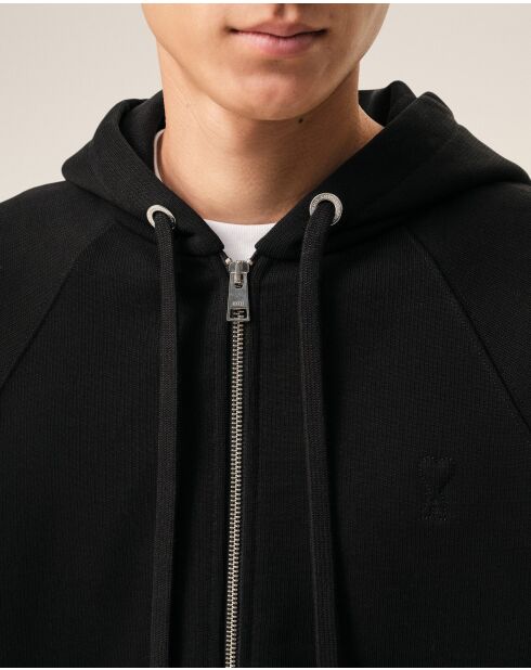 Ami De Coeur Kapuzenpulli schwarz
