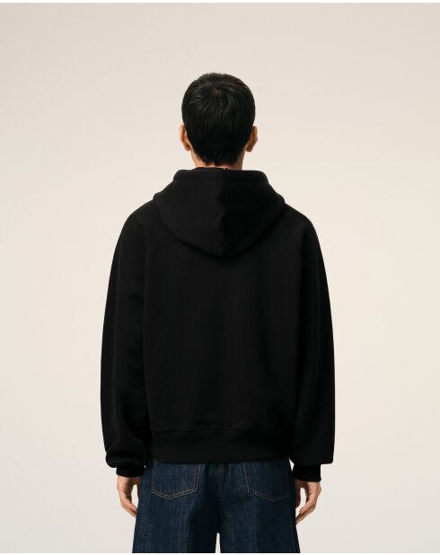 Ami De Coeur Kapuzenpulli schwarz