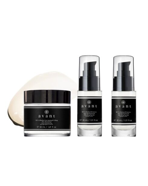 R.N.A. Anti-Aging Day & Night Duo + Signature tas aan de voorkant - 3 stuks