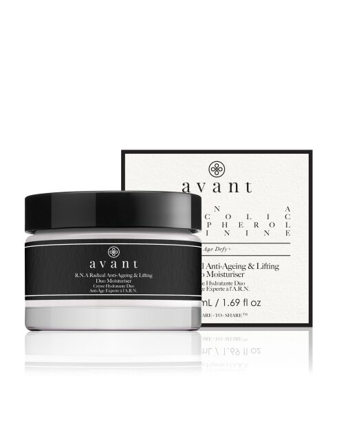 R.N.A. Anti-Aging Day & Night Duo + Signature tas aan de voorkant - 3 stuks
