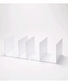 Set de 2 organizadores de bolsas inteligentes blancos - 31,8 x 24 x 21 cm