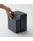 Film Tower zwarte opbergdoos met zelfklevende haak - 17x8,7-16x20 cm