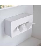 Film Tower Taschentuch mit Klebehaken, 26,2 x 13,2 x 8,3 cm, weiß