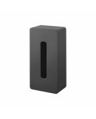 Film Tower Taschentuch mit selbstklebendem Haken, 26,2 x 13,2 x 8,3 cm, schwarz