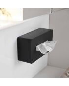 Film Tower Taschentuch mit selbstklebendem Haken, 26,2 x 13,2 x 8,3 cm, schwarz