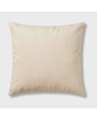 Taie d'oreiller microfibre-soie carré sand - 65x65 cm