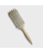 Pincel rizado beige