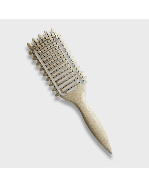 Pincel rizado beige