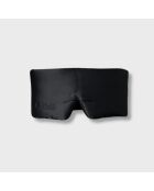 Maschera da notte con fascia nera