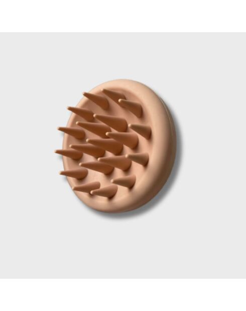 Cepillo para cuero cabelludo beige