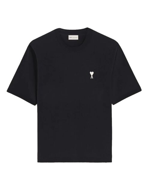 Place Des Victoires Ami Paris schwarzes T-Shirt