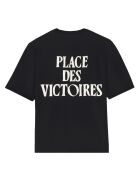 Place Des Victoires Ami Paris schwarzes T-Shirt