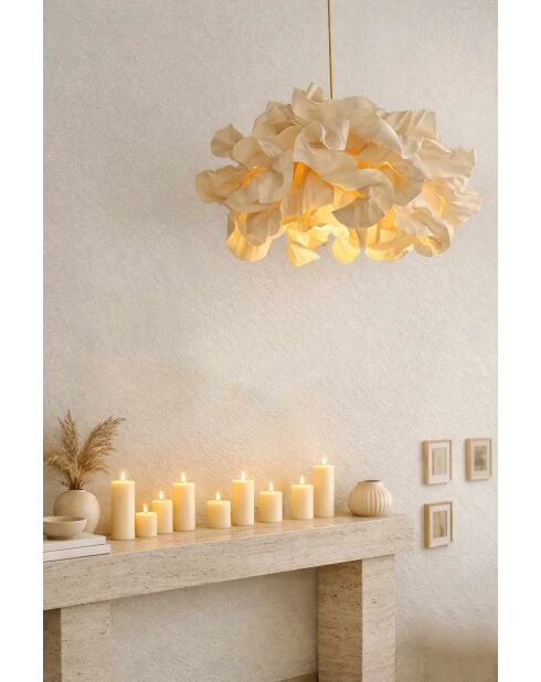 Lustre MOD0018 crème - H.95cm