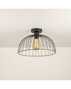 Lustre Kadeh Nus 2201 P noire - H.35cm