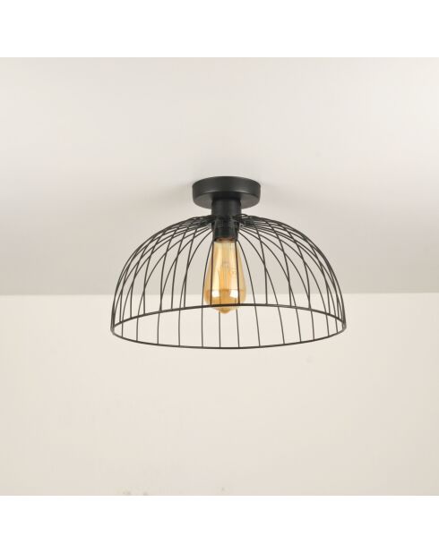 Lustre Kadeh Nus 2201 P noire - H.35cm