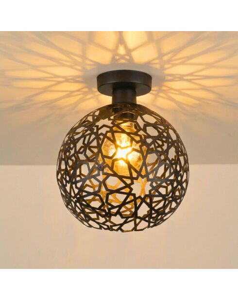 Lustre Selcuklu Mr 785 M P noire - H.28cm
