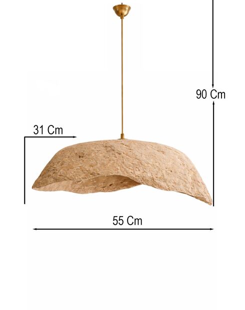 Lustre BK310 multicolore - H.60cm