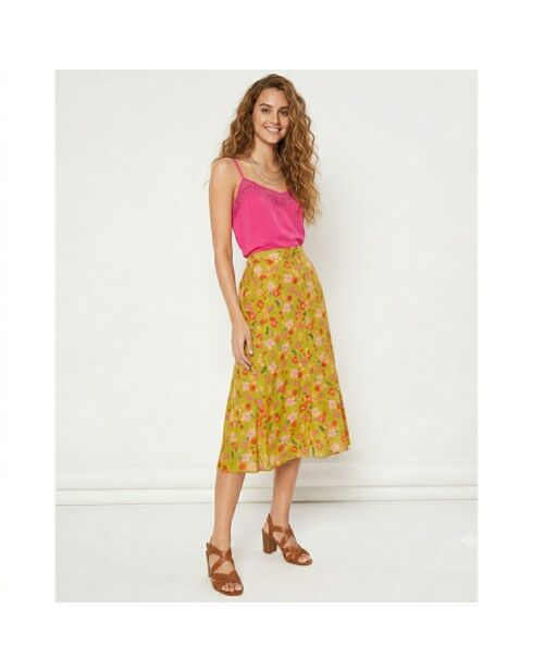 Rock mit Aratase-Anis-Print