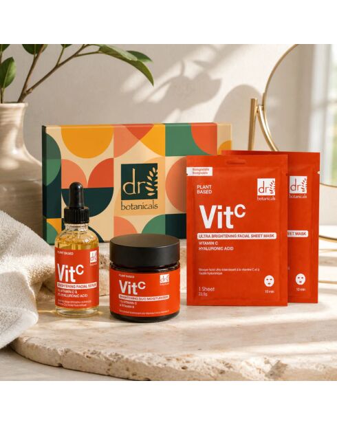 Dr Botanicals Advanced 5% Vitamin C Brightening Routine